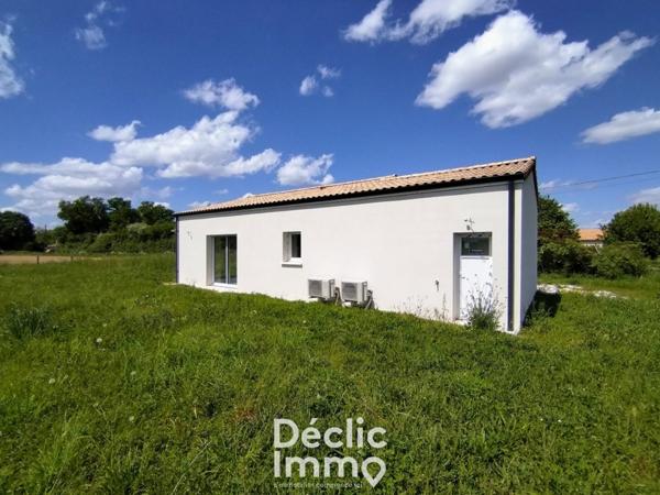 Vente pavillon Vouleme, 67m² 3 pièces 141 750€ avec garage