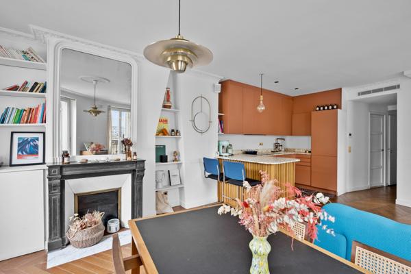 Appartement T2 à vendre  2 pièces - 51 m2 PARIS - 75003