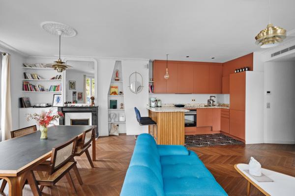 Appartement T2 à vendre  2 pièces - 51 m2 PARIS - 75003