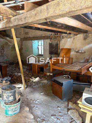 Ancienne grange sur un terrain de 1200 m2  offrant de belles perspectives d'agencements
