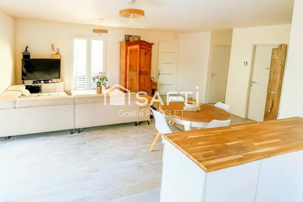 Maison contemporaine, plain-pied, 4 chambres, 110 m²