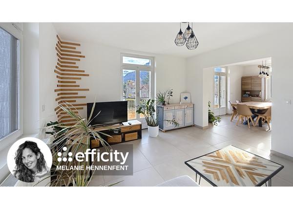 Appartement 3 pièces - 78 m² Exclusivité efficity