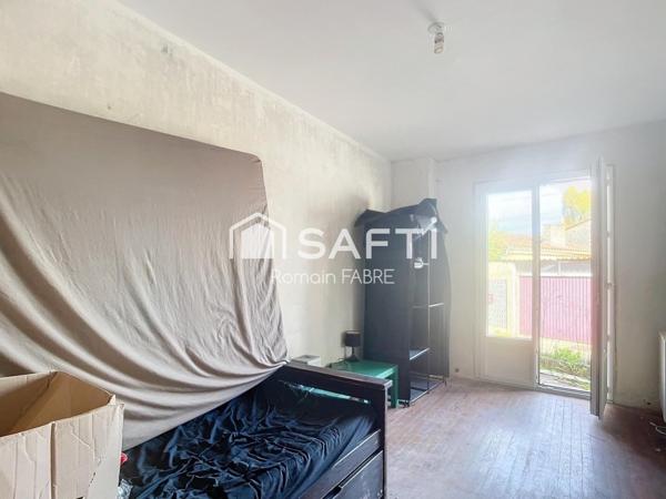 Maison de 3 chambres «Travaux à terminer » au calme