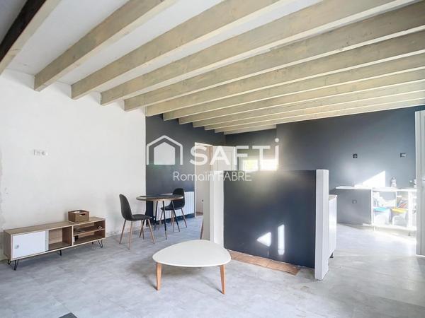 Maison de 3 chambres «Travaux à terminer » au calme