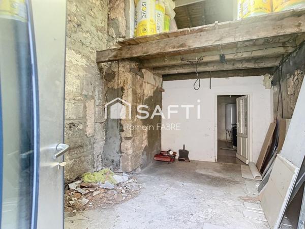 Maison de 3 chambres «Travaux à terminer » au calme