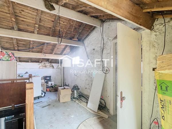 Maison de 3 chambres «Travaux à terminer » au calme