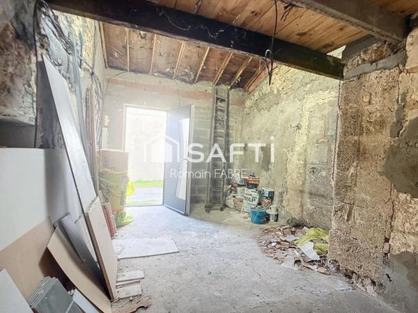 Maison de 3 chambres «Travaux à terminer » au calme