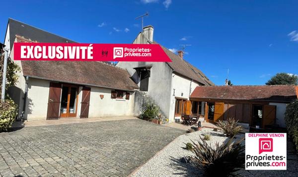 Exclusivité - Maison  de 145 m² avec 4 chambres  dont 2 en rdc à Saint Denis De L Hotel