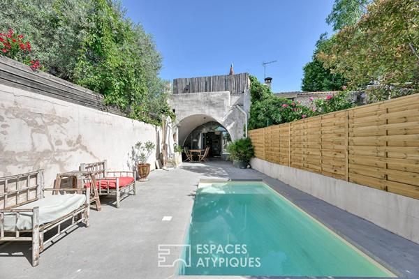 Le charme d’une maison de caractère avec piscine