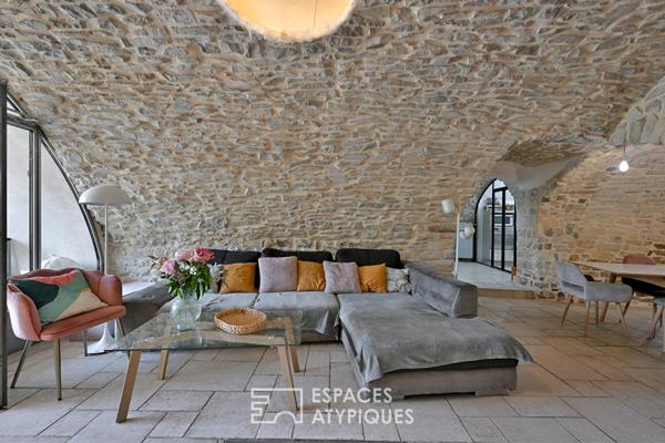 Le charme d’une maison de caractère avec piscine