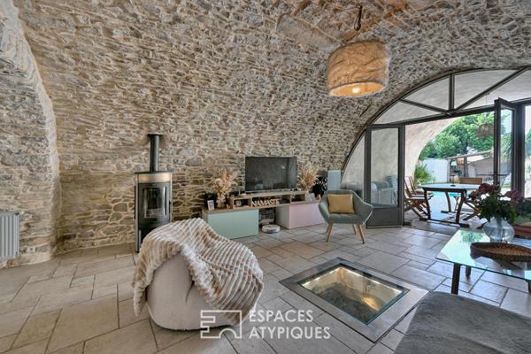 Le charme d’une maison de caractère avec piscine