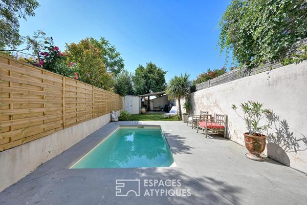 Le charme d’une maison de caractère avec piscine