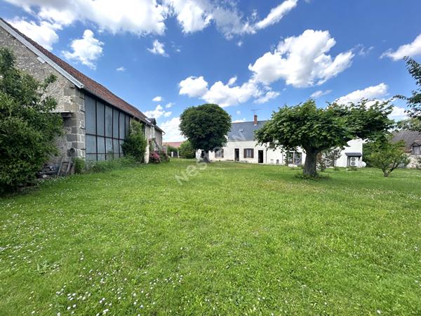 Longere 4 chambres avec dependances et terrain a POULAINES (INDRE 36)