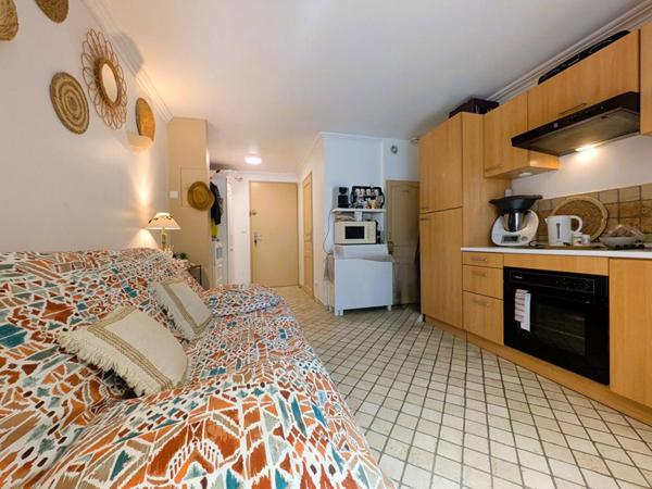 Studio cabine avec jardin et parking La Favière Port de Bormes Les Mimosas