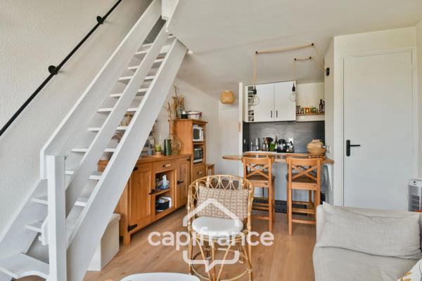 Appartement rénové à vendre 2 pièces MESCHERS SUR GIRONDE (17) avec balcon, à proximité des commerces et des plages