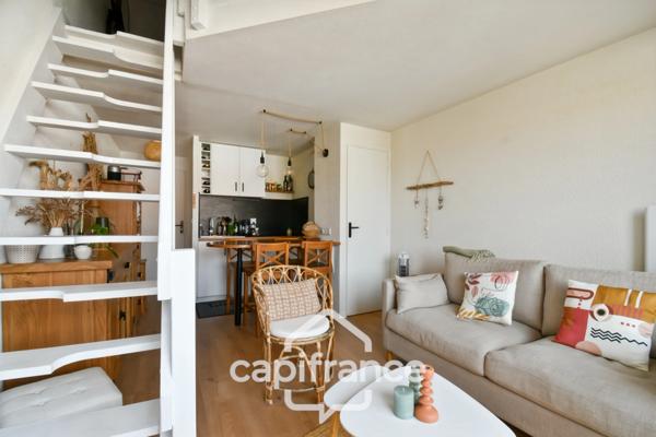 Appartement rénové à vendre 2 pièces MESCHERS SUR GIRONDE (17) avec balcon, à proximité des commerces et des plages