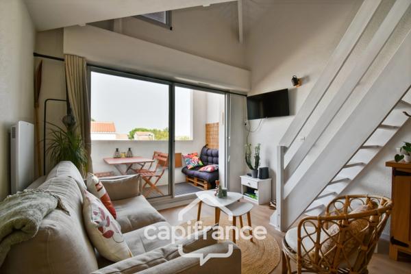 Appartement rénové à vendre 2 pièces MESCHERS SUR GIRONDE (17) avec balcon, à proximité des commerces et des plages