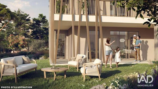 Appartement à vendre 4 pièces 76 m² Antibes