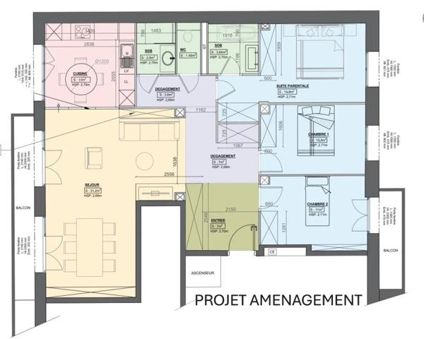 Appartement à vendre à Lyon (69006)