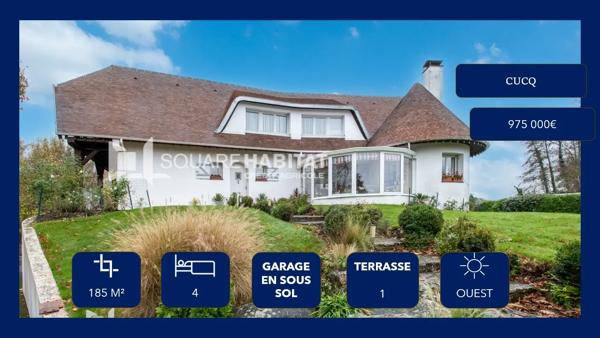 Maison à vendre 8 pièces 185m² Cucq (62780)