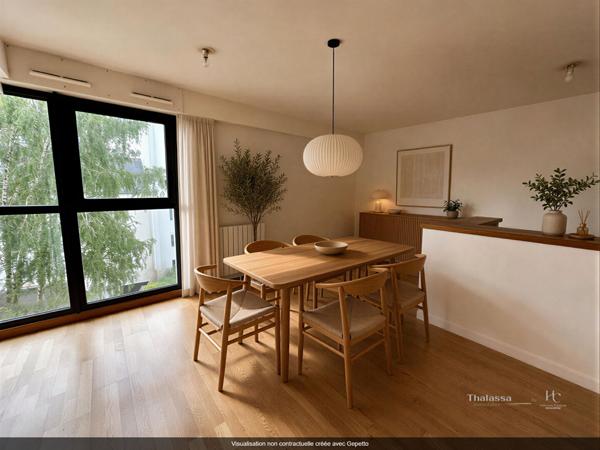 Appartement Nantes 2 pièce(s) 38.5 m2,  
Nantes 44000