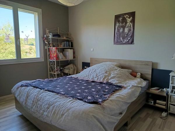 MAISON CONTEMPORAINE DE 3 CHAMNBRES SUR 4500 M² ACTUELLEMENT LOUEE.