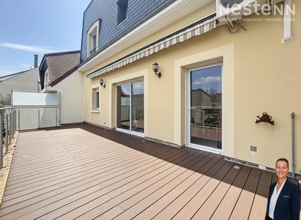 ANTONY - Maison familiale 5 chambres + studio indépendant + terrasse SUD + 11 MIN RER + QUARTIER RESIDENTIEL + GARAGE