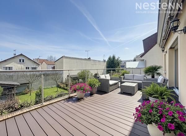 ANTONY - Maison familiale 5 chambres + studio indépendant + terrasse SUD + 11 MIN RER + QUARTIER RESIDENTIEL + GARAGE