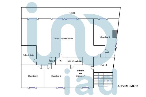 Appartement à vendre 5 pièces 111 m² L'Île-Saint-Denis