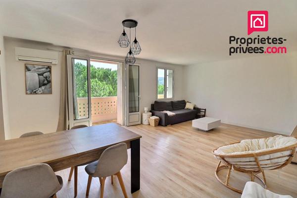 Appartement 2 chambres 72 m2, cave et garage