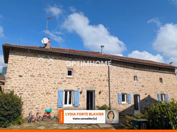 CHARMANTE MAISON EN PIERRE AVEC FORT POTENTIEL -