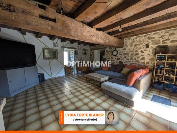 CHARMANTE MAISON EN PIERRE AVEC FORT POTENTIEL -