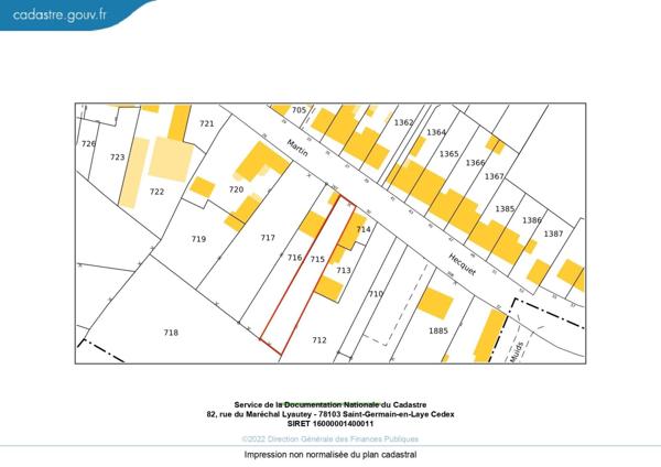 Terrain constructible - 514 m²