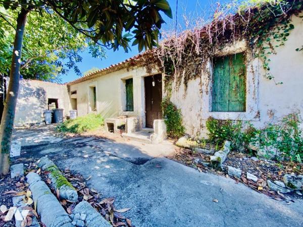 Maison de 69m2 à réhabiliter entièrement sur 400m2 