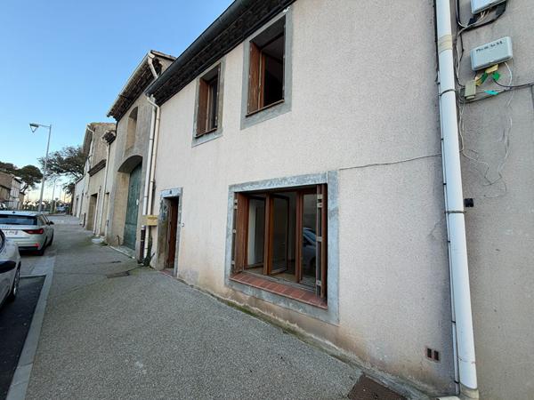 Location maison de village T4 104.41m² proche Trèbes et Carcassonne avec bureau et rangements