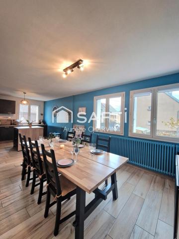 Maison, 3 chambres, Jardin clos, Garage, Sous Sol.