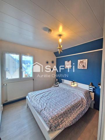 Maison, 3 chambres, Jardin clos, Garage, Sous Sol.