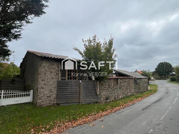 En campagne bâtisse en pierre à rénover – Potentiel 290 m²