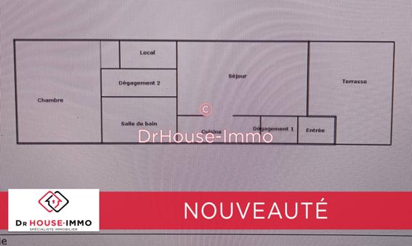 Appartement à vendre 2 pièces de 49 m²