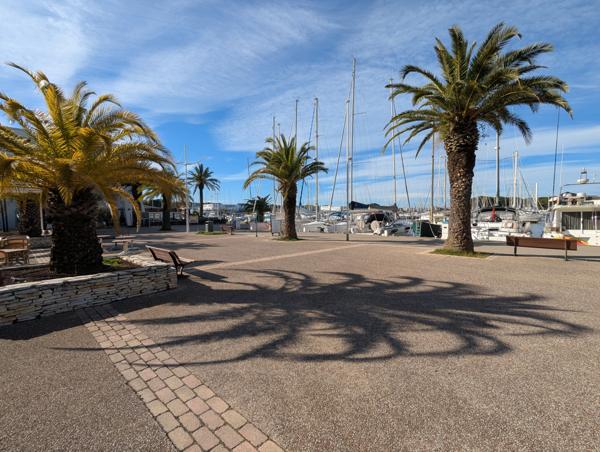DEUX PIECES QUAI D'HONNEUR A PORT CAMARGUE Le Grau-du-Roi (30240)