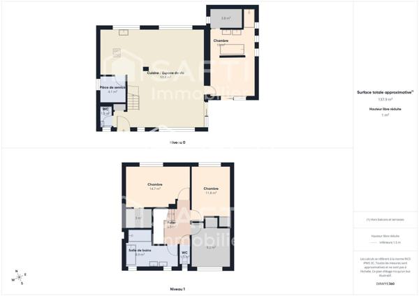 Maison contemporaine avec 4 chambres - quartier Le Camp des Lanciers
