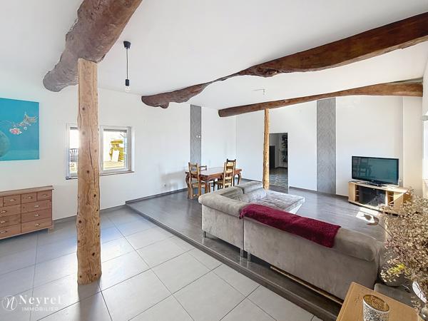 MAISON DE VILLAGE EN PIERRE – ENV. 180 M² – 4 CHAMBRES – GARAGE 36M²
