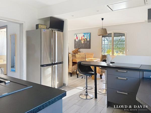 Meschers sur Gironde : Maison Contemporaine de 117 m² + garage, avec Piscine , sur 1000m² de terrain