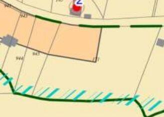 Terrain Lauzerte : +-4000 m2, constructible, campagne