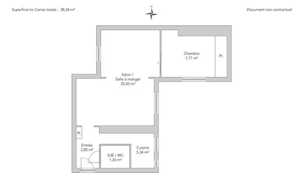 Appartement Paris 9e - MARTYRS