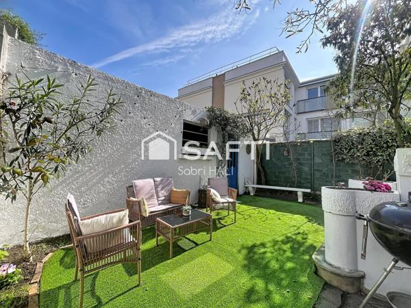 Maison - Courbevoie République - 3 chambres  Charme de l'ancien