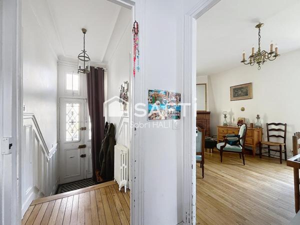 Maison - Courbevoie République - 3 chambres  Charme de l'ancien