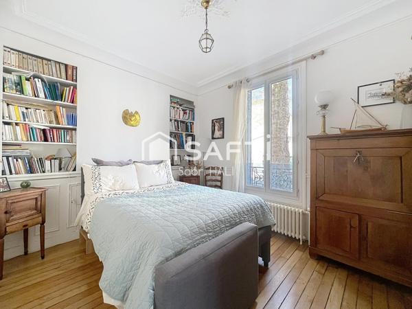 Maison - Courbevoie République - 3 chambres  Charme de l'ancien