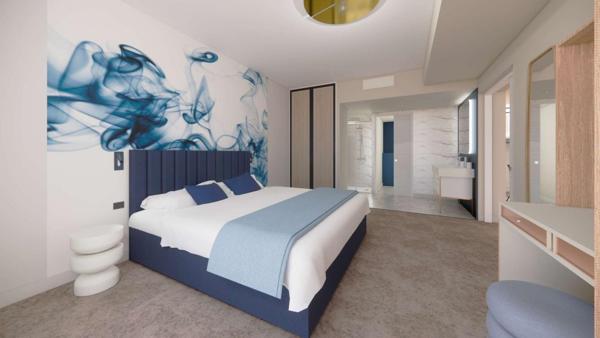 CAP D'AGDE. Village Naturiste. Duplex T2 en Rooftop avec Piscine, Jacuzzis et Garage Privatif