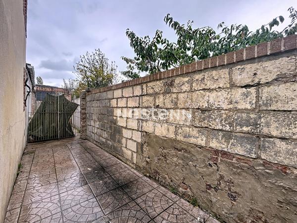 Maison semi-individuelle à vendre à Denain (+Garage non-attenant possible) - Secteur calme - 2 chambres - 55 m² - Prix : 74.950€